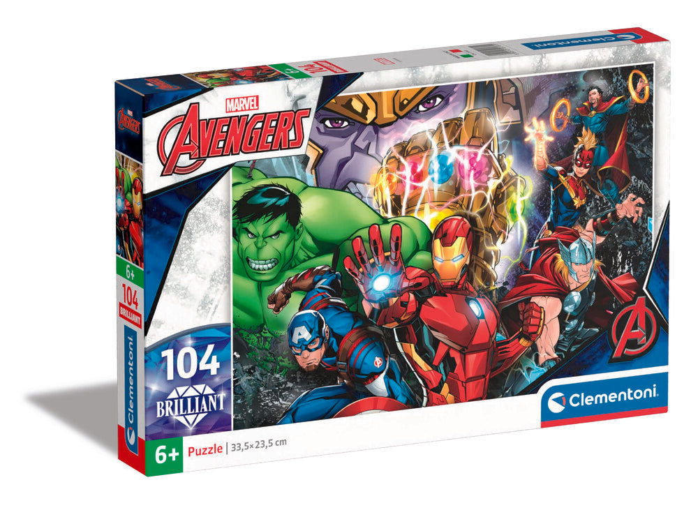 Puslespil The Avengers 104 brikker