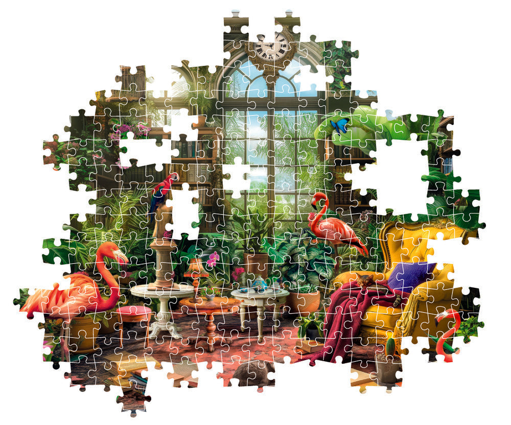Puslespil The Greenhouse Library 1000 brikker