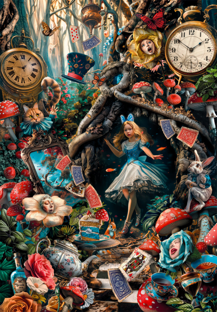 Puslespil Another Day in Wonderland 1000 brikker