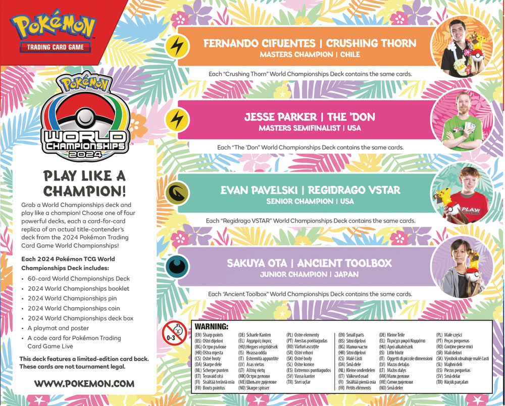 Pokemon Deck Champ World