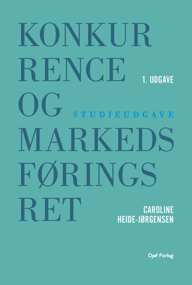 Konkurrence- og markedsføringsret