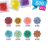 AQUABEADS Pakke med vandfarve perler