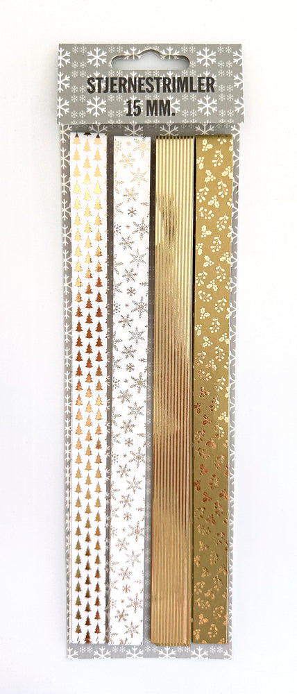 Stjernestrimler foil 15 mm