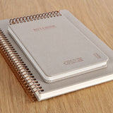 Notesbog KOZO A5 sand linjeret