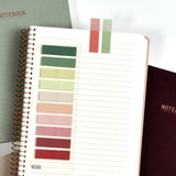 Index faner KOZO 10 farver blush