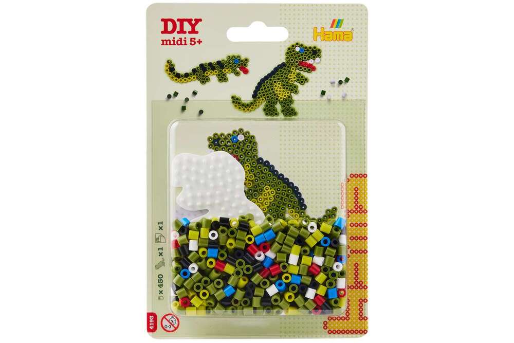 Hama midi blister lille dinosaur sæt