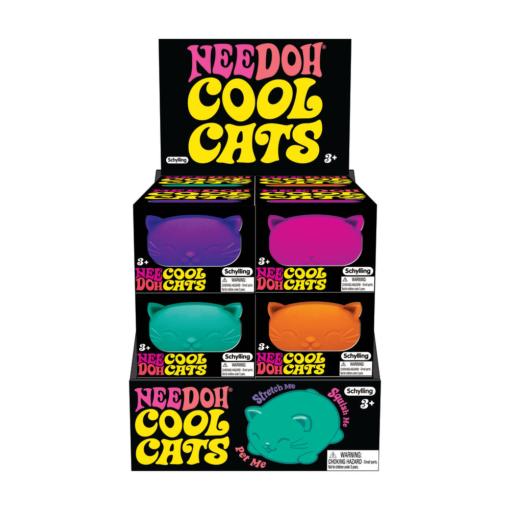 NeeDoh Cool Cats 4 ass