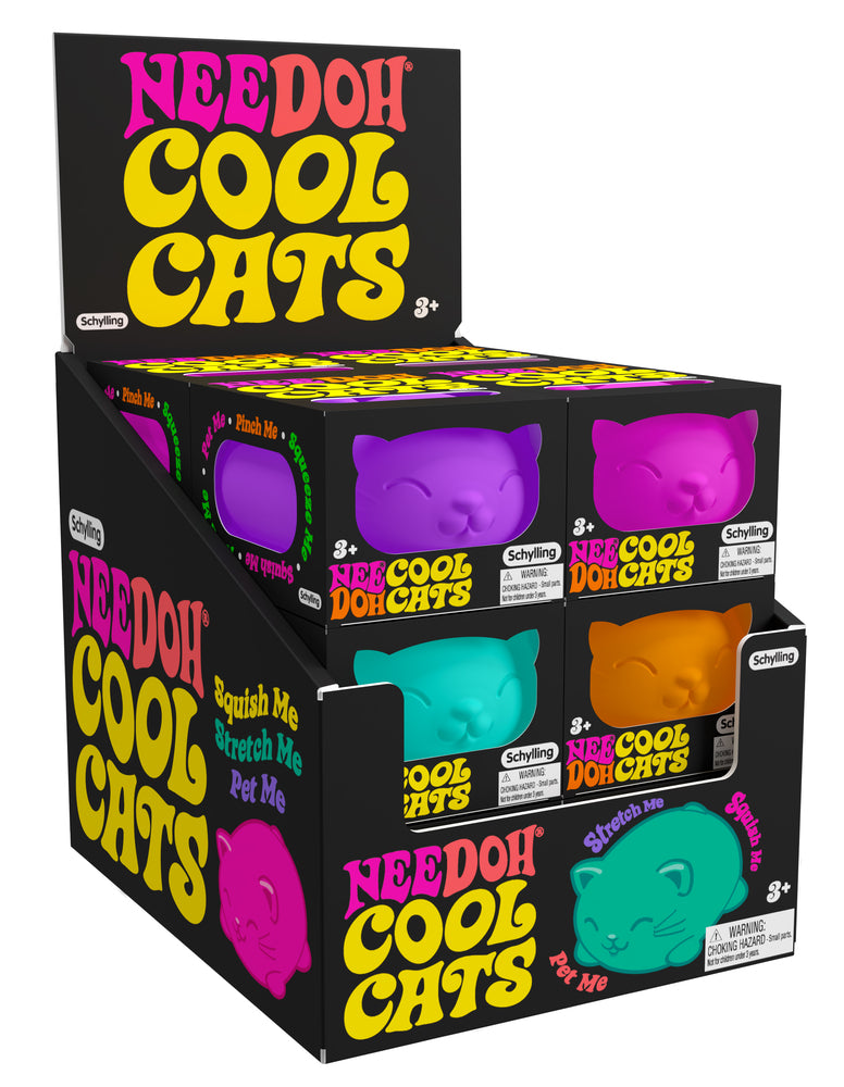 NeeDoh Cool Cats 4 ass