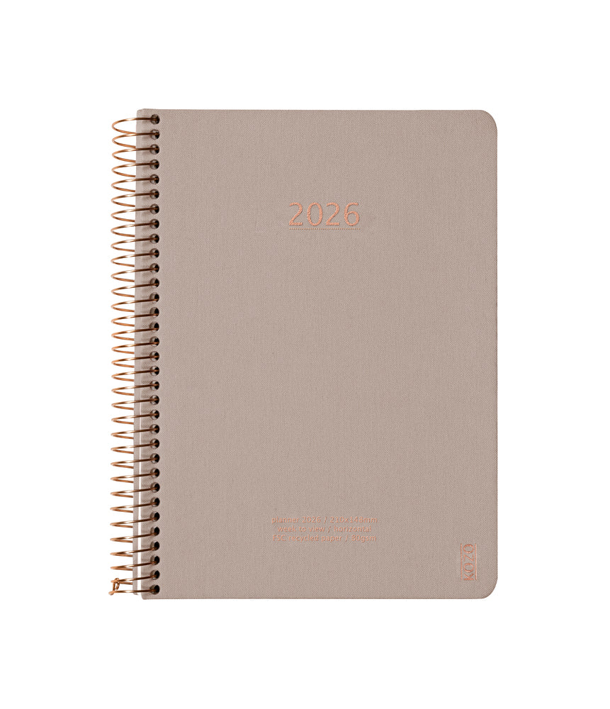 KOZO Kalender 2026 A5 Ugeopslag