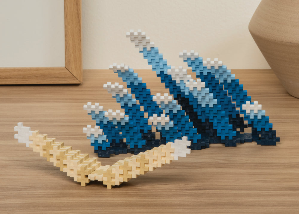 Plus-Plus Inspired - Hokusai