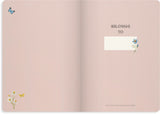 Notesbog Deluxe B5 Pink Meadow