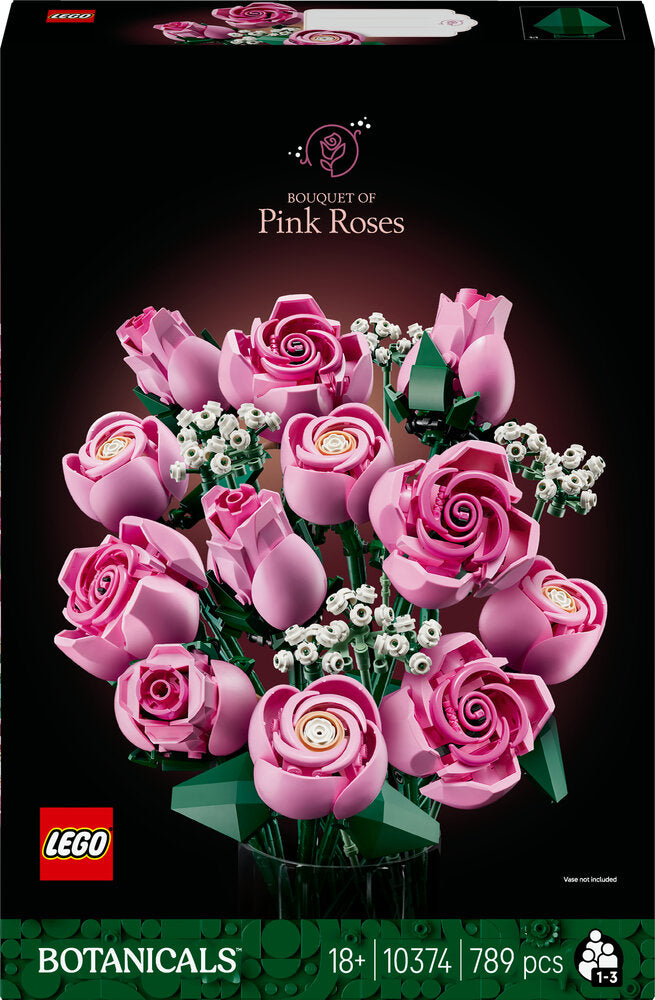 10374 LEGO Botanicals Buket af pink roser