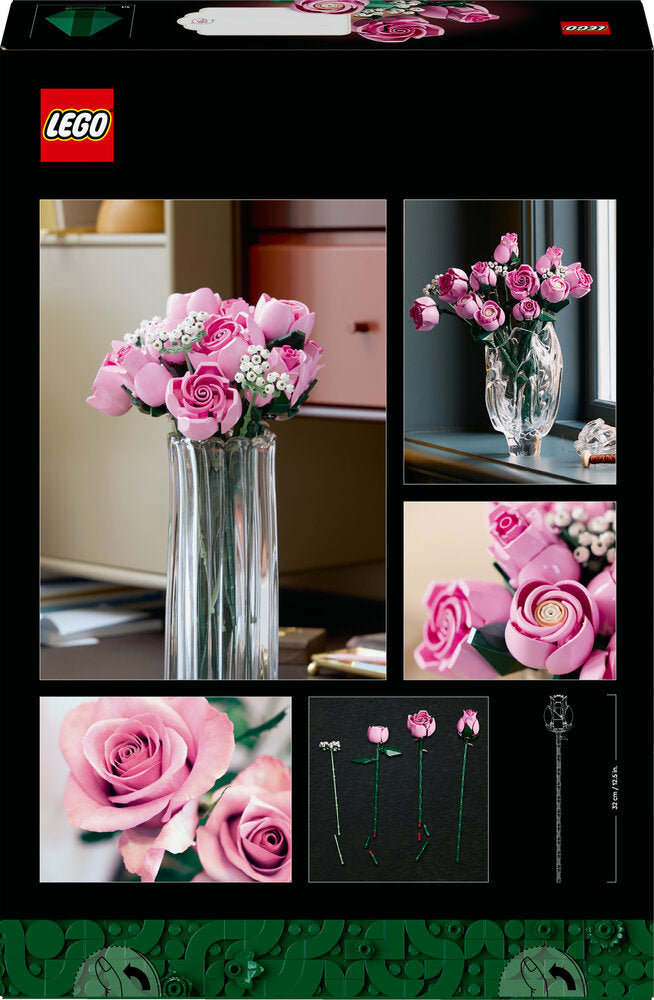 10374 LEGO Botanicals Buket af pink roser