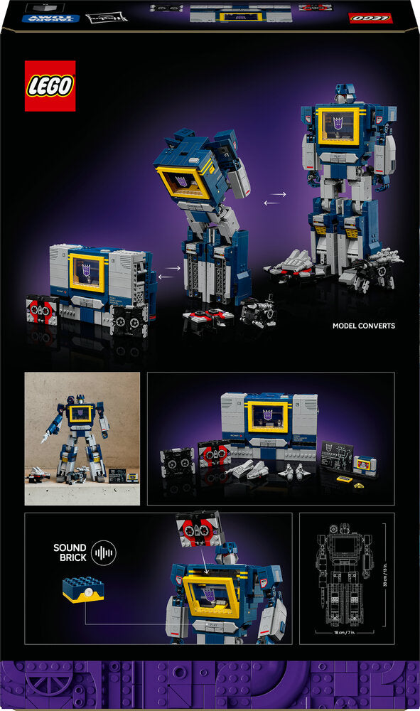10358 LEGO Icons Transformers: Soundwave