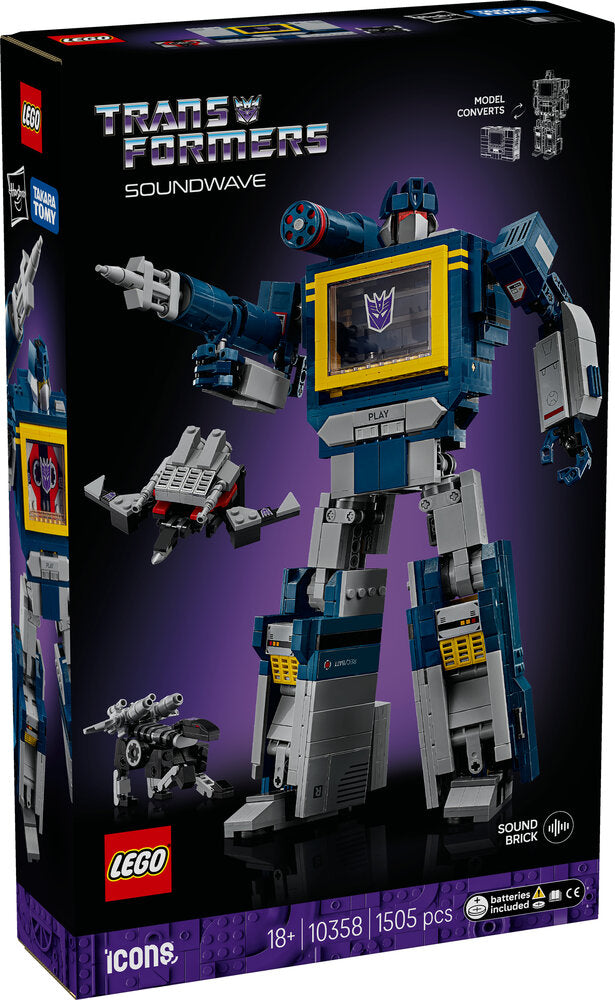 10358 LEGO Icons Transformers: Soundwave