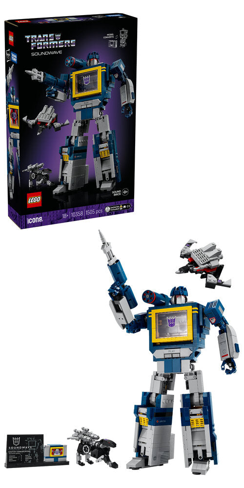 10358 LEGO Icons Transformers: Soundwave