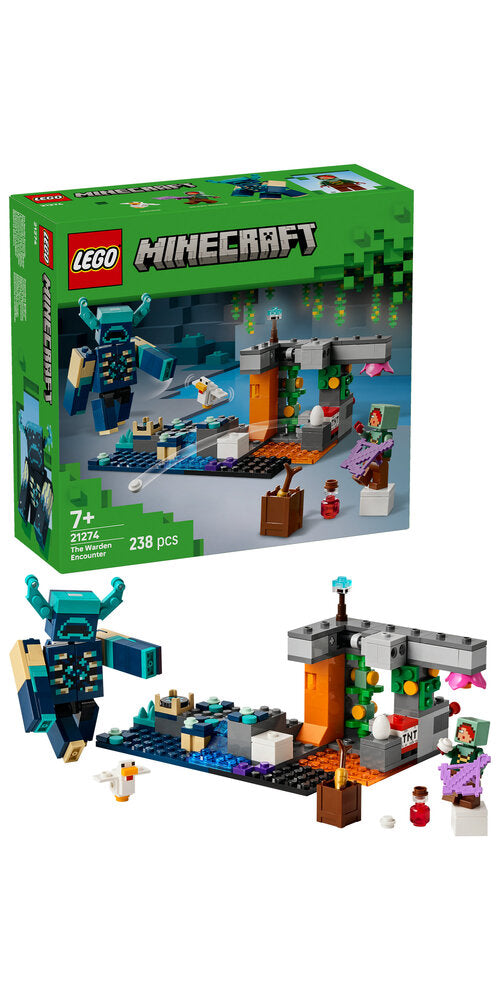 21274 LEGO Minecraft Warden-mødet