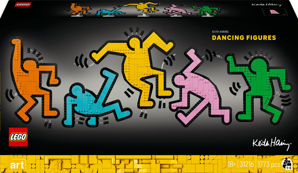 31216 LEGO ART Keith Haring – Dansende figurer