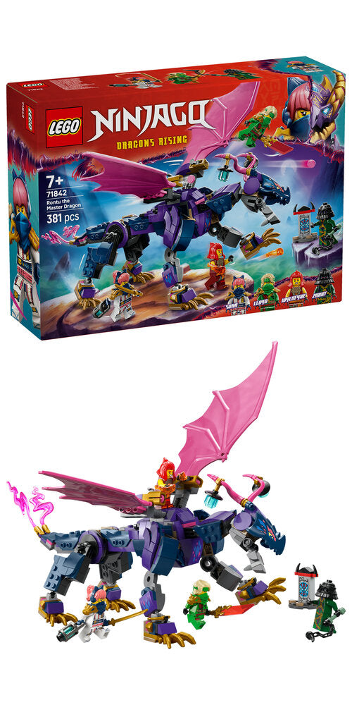 D2 71842 LEGO Ninjago Mesterdragen Rontu