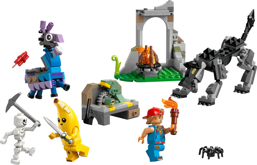 77075 LEGO Fortnite Peely og Sparkplugs lejr