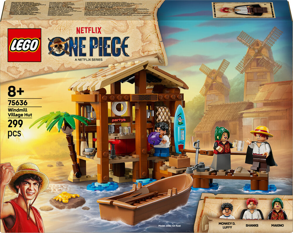 75636 LEGO ONE PIECE Hytte i Windmill-landsbyen