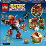 77005 LEGO Sonic Knuckles mod dr. Eggmans Egg Crusher-mech