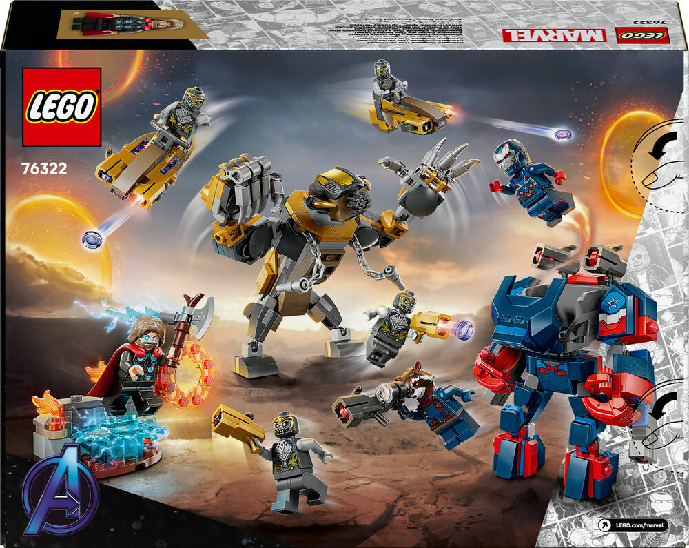 76322 LEGO Super Heroes Avengers: Endgame Thor mod chitauri