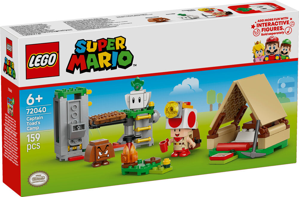 72040 LEGO Super Mario Captain Toads lejr