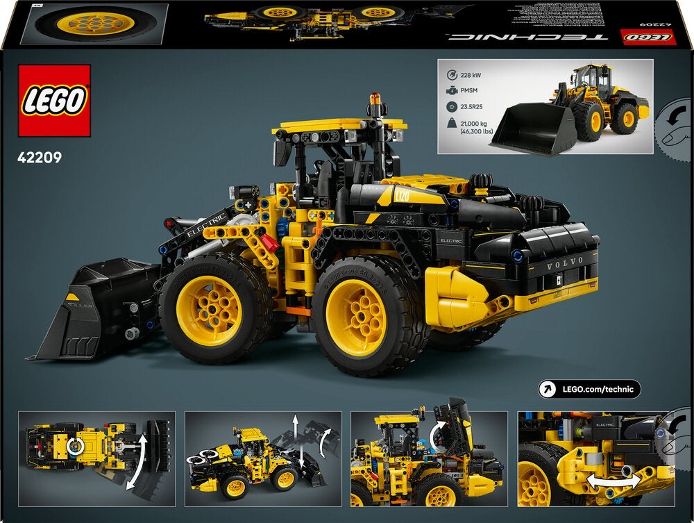 D2 42209 LEGO Technic Volvo L120 Electric-gummiged