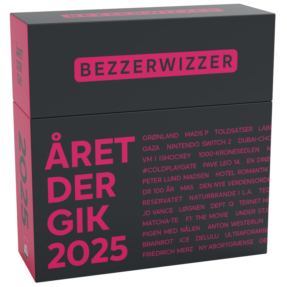 Bezzerwizzer Året der Gik 2025
