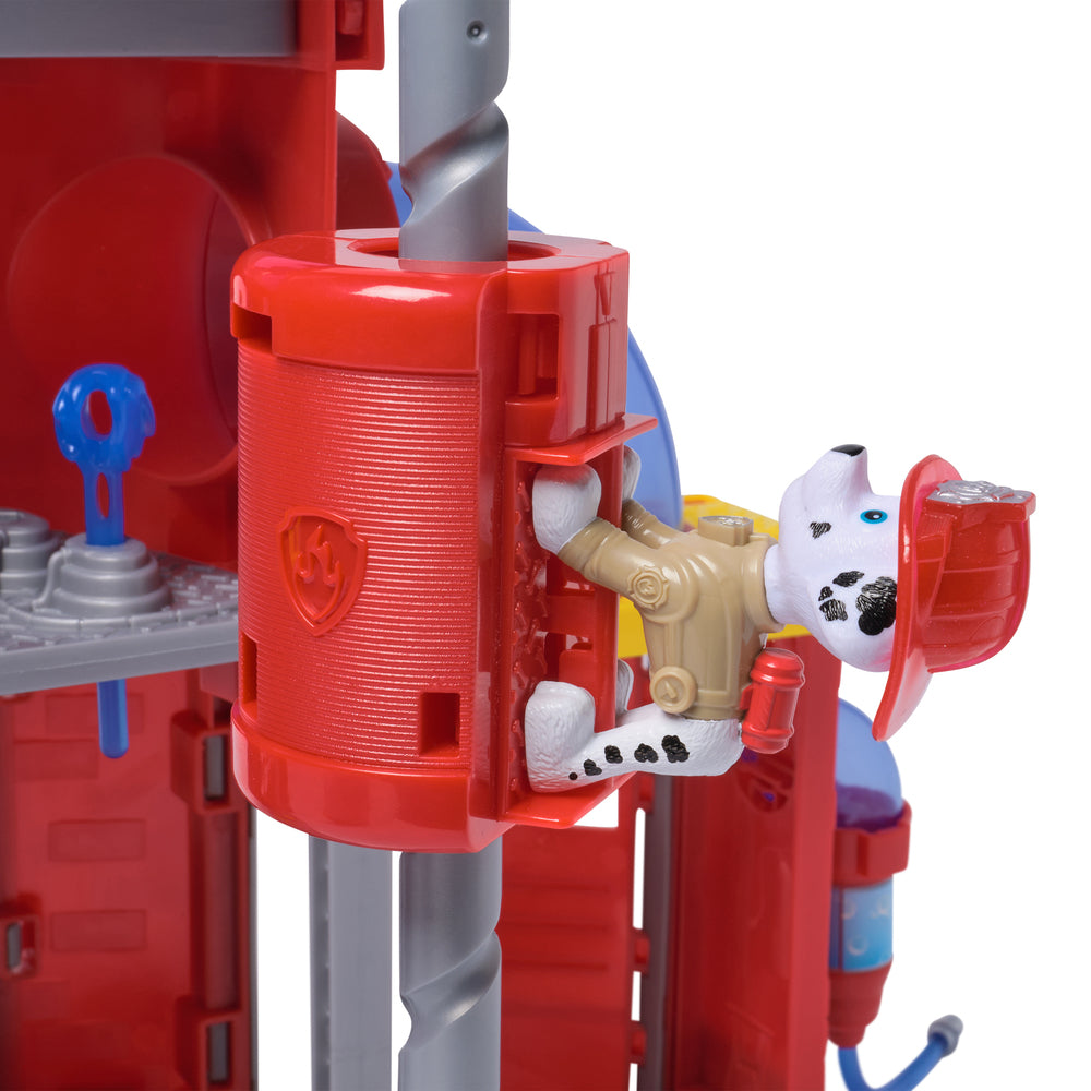 D2 Paw Patrol Brandredning Brandstation Sæt