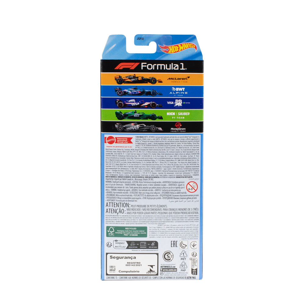 Hot Wheels F1 Racing 5 Pak