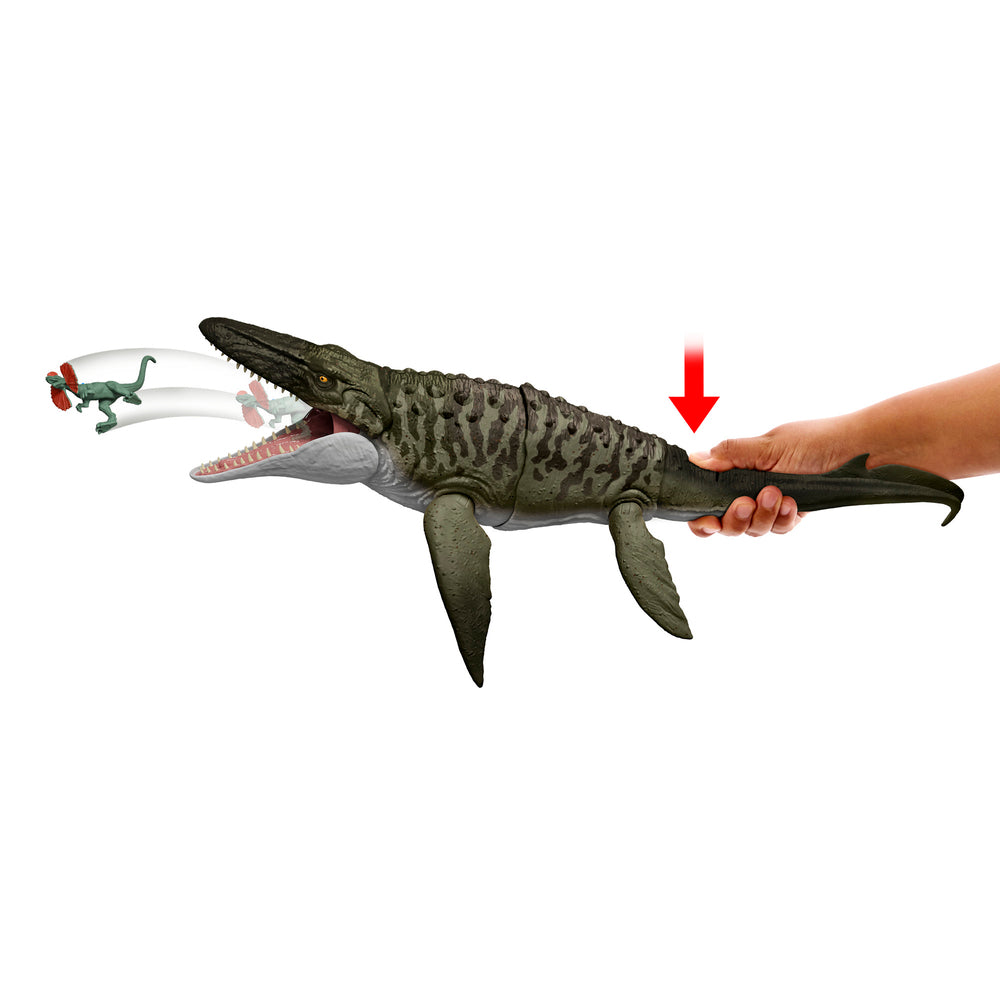 Jurassic World Rebirth Bite & Blast Mosasaurus