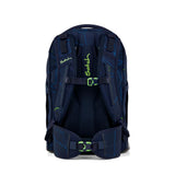 Skoletaske Satch Blue Tech