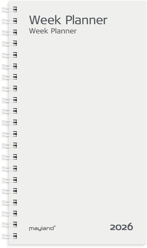 Week planner 2026 uge refill højformat