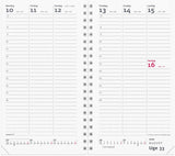 Week planner 2026 uge refill højformat