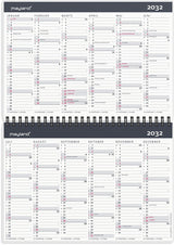 10 årskalender 2026 a5 m/illu