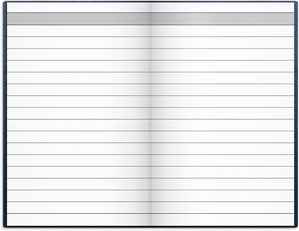 Lommekalender 2026 kunstskind blå