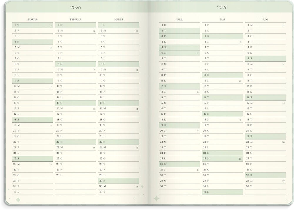 Life plannger 2026 dream & do