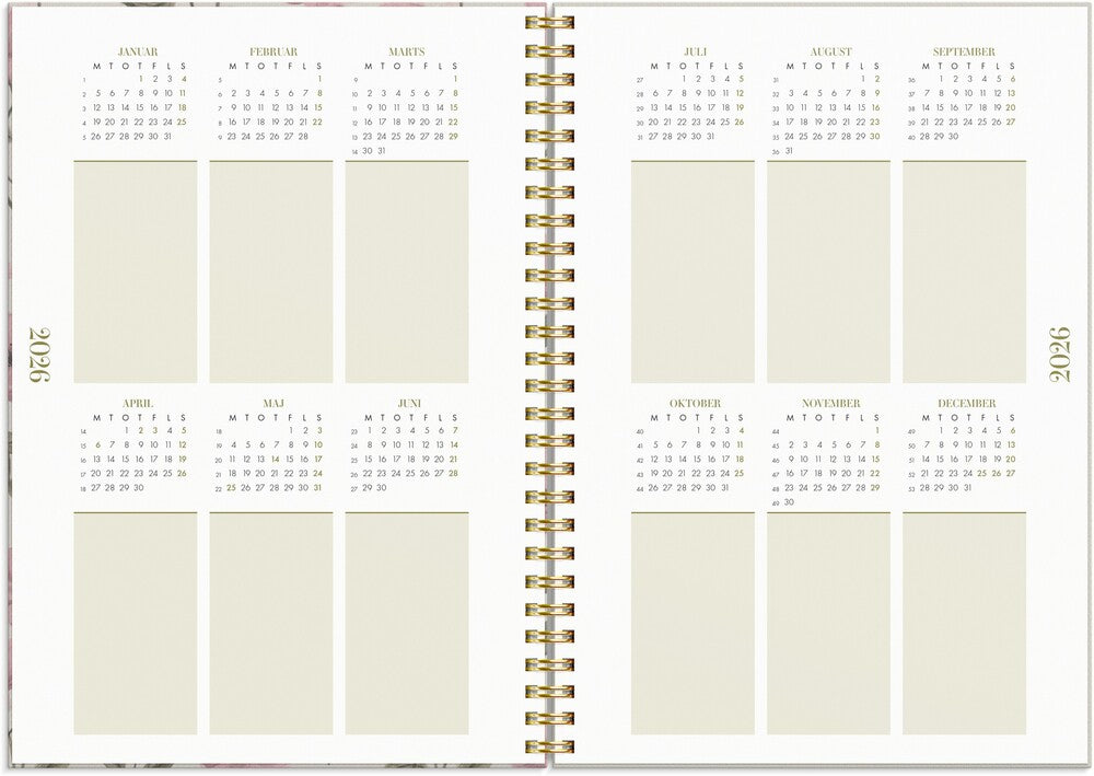 Life planner 2026 essentials a5 uge