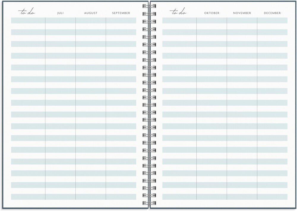 Life planner 2026 to do uge a5