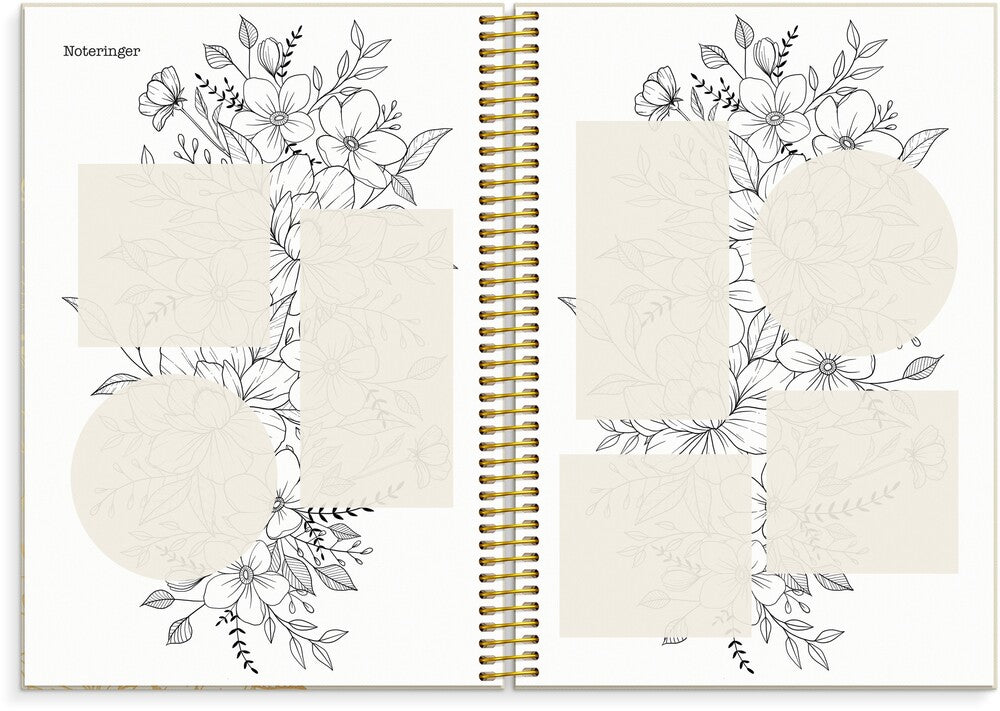 Life planner 2026 uge bloom