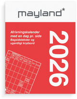 Broderikalender 2026 m/split