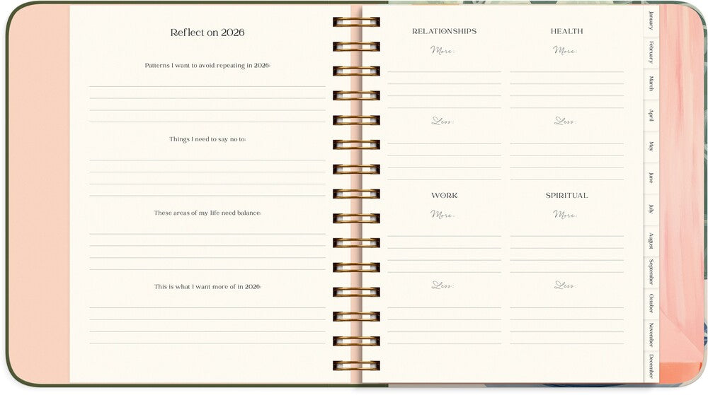Life planner 2026 uge decor