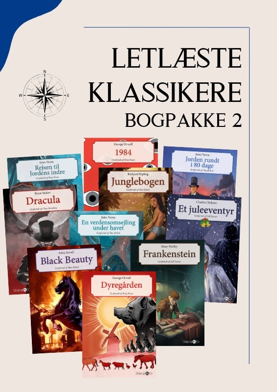Letlæste klassikere - Bogpakke 2