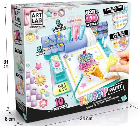Art Lab Fluffy Paint Studio