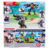 D2 Transformers Cyberworld - Chomp & Battle Grimlock actionfigur