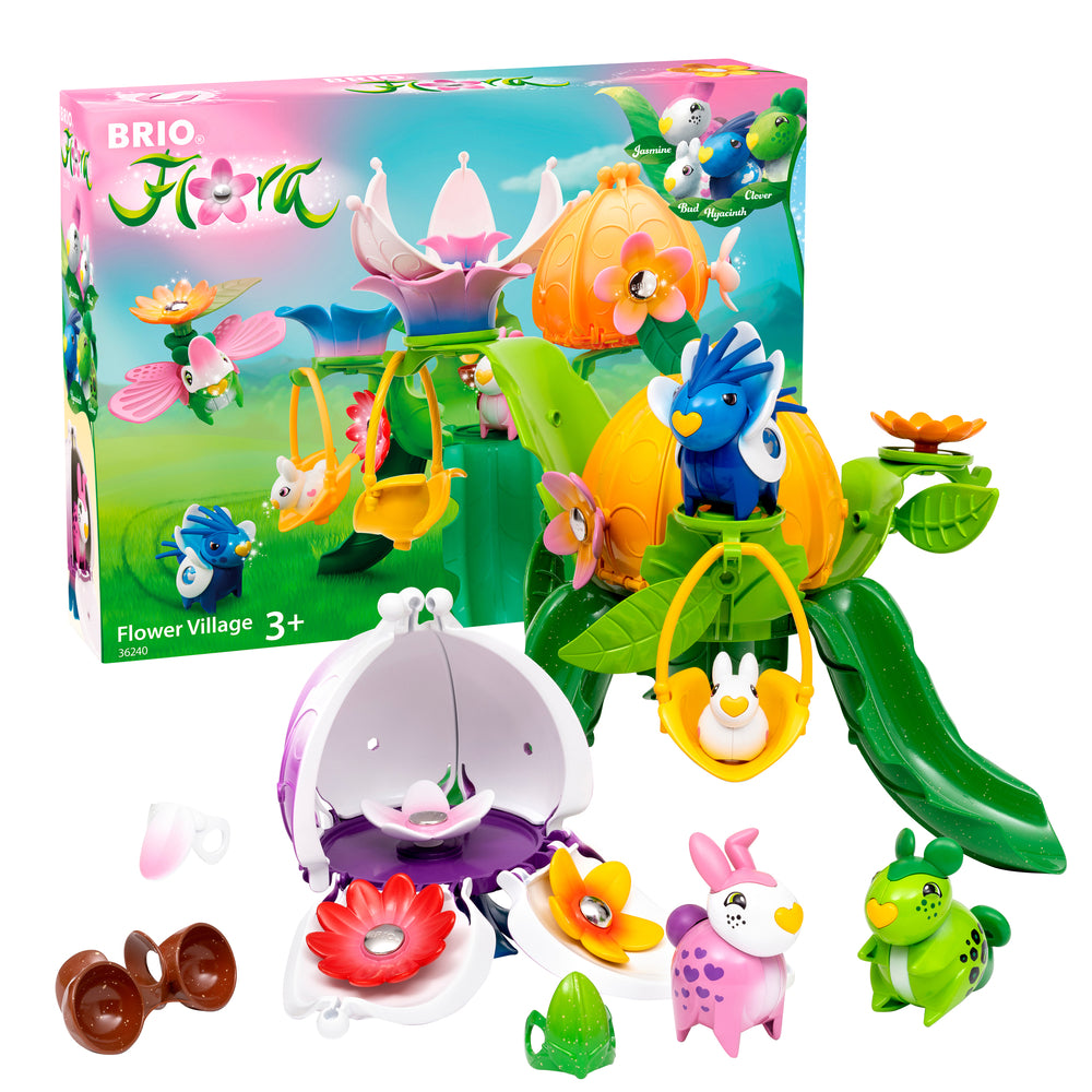 BRIO Flora 36240 Blomsterlandsby