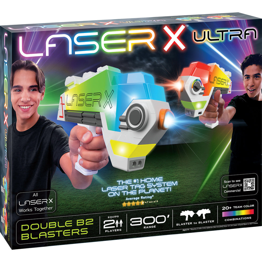 Laser X  Ultra Laser blastersæt 2 stk