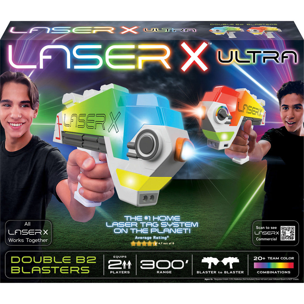 D2 Laser X  Ultra Laser blastersæt 2 stk